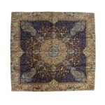 Nappe termeh 7 couleurs Blue – densité 360, 40% Soie