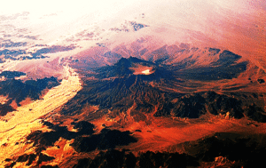 Volcan Bazman et zone humide de Jazmurian (Baloutchistan