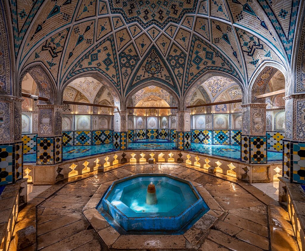 Attractions de Kashan – Que faire à Kashan – Les bains Sultan Amir Ahmad
