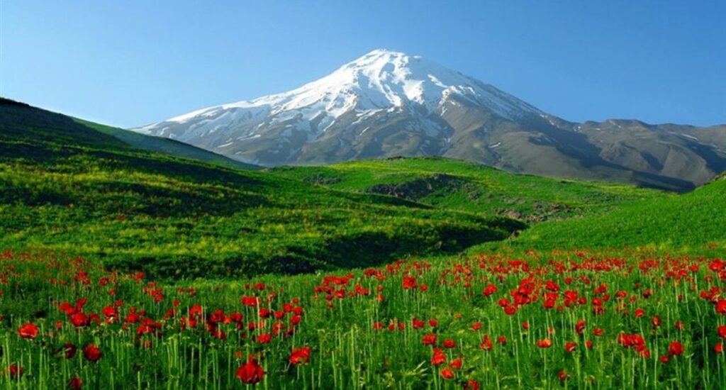 parc national de Lar et mont Damavand.