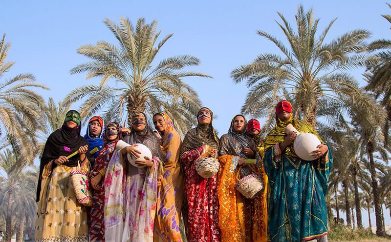 Les Bandari vivant dans les îles du golfe Persique