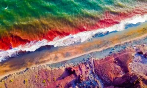 Île colorée d’Hurmoz (golfe Persique)