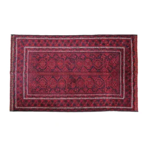 Tapis persan fait main – Baloutche rouge 1