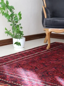 Tapis persan fait main – Baloutche rouge 2