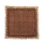 Nappe persane carrée Ghalamkar Khorzogh