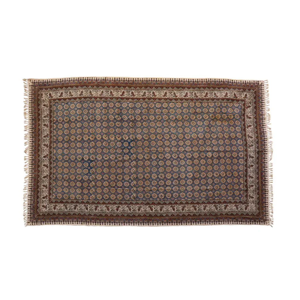 Grande nappe persane Ghalamkar